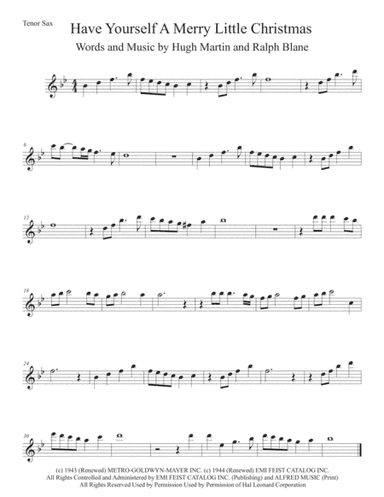 Have Yourself A Merry Little Christmas  from MEET ME IN ST. LOUIS (arr. Kevin Busse)