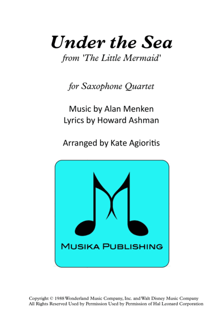 Under The Sea (arr. Kate Agioritis)