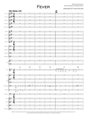 Fever (arr. Chris Walden)