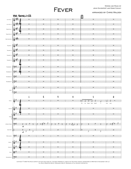 Fever (arr. Chris Walden)