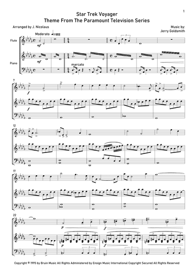 Star Trek - Voyager(r) (arr. John Nicolaus)