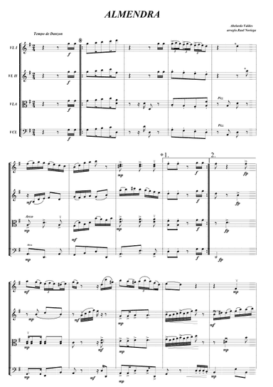 Almendra (arr. RAUL NORIEGA)