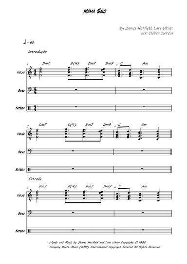 Mama Said (arr. Cleber Domingues)