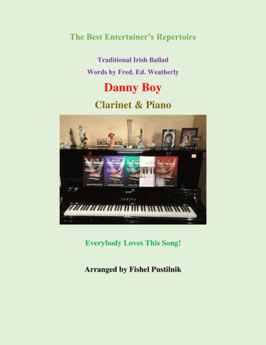"Danny Boy"-Piano Background for Clarinet and Piano (arr. Fishel Pustilnik)
