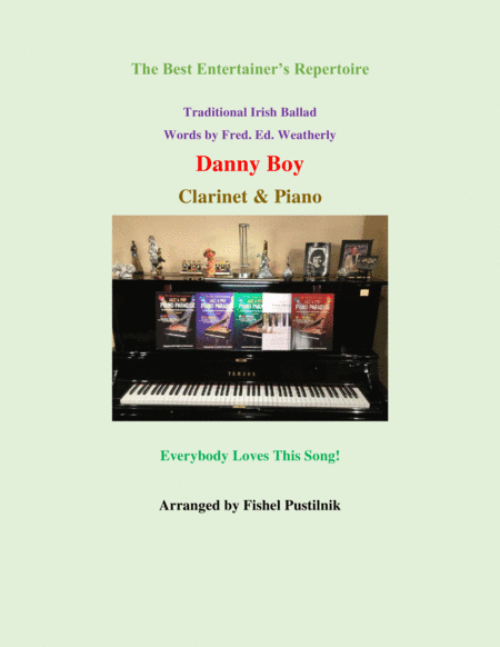 "Danny Boy"-Piano Background for Clarinet and Piano (arr. Fishel Pustilnik)
