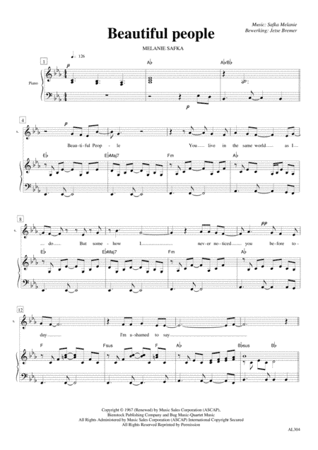 Beautiful People (arr. Jetse Bremer)