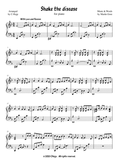 Shake The Disease (arr. CHajp)