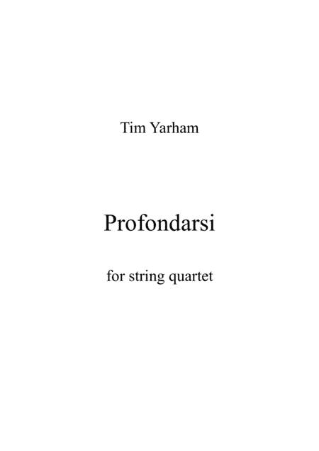 Profondarsi