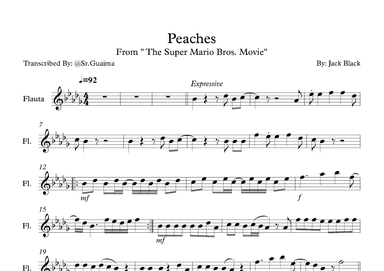 Peaches (arr. Sr. Guaima)