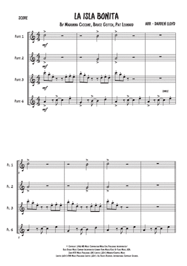 La Isla Bonita (arr. Darren Lloyd)