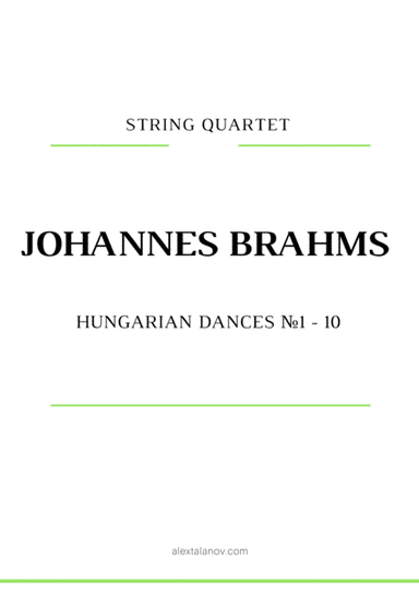Hungarian Dances ?1-10