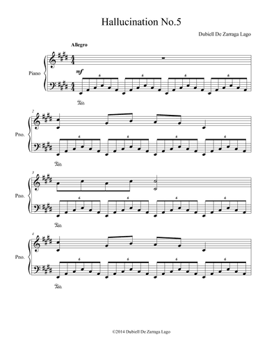 Hallucinations for Piano No.5