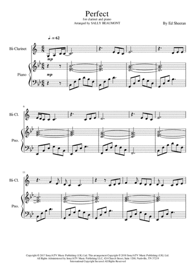 Perfect (arr. Sally Beaumont)