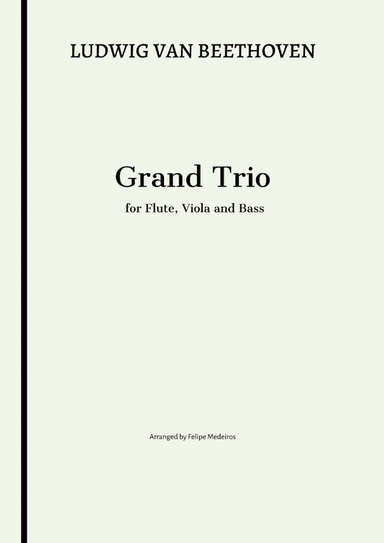 Beethoven Grand Trio op. 87 (arr. Felipe Medeiros)