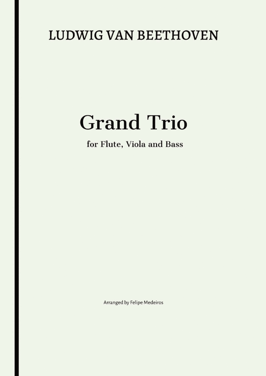 Beethoven Grand Trio op. 87 (arr. Felipe Medeiros)