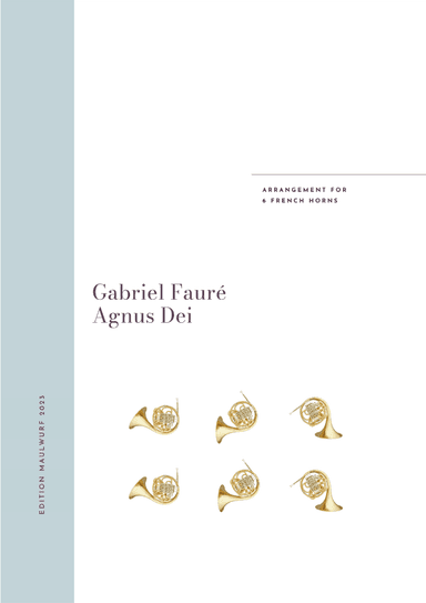 Agnus Dei (arr. Edition Maulwurf)