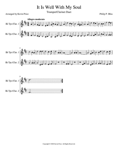 It Is Well With My Soul (arr. Kevin Price)