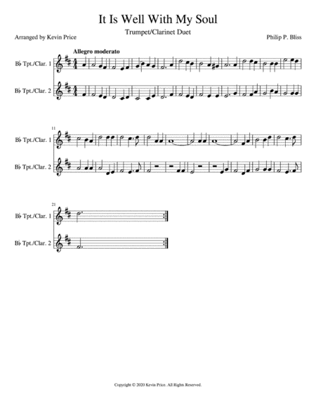 It Is Well With My Soul (arr. Kevin Price)
