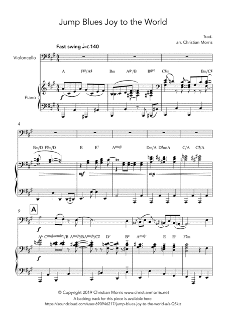 Jump Blues Joy to the World (arr. Hoopla Sheet Music)