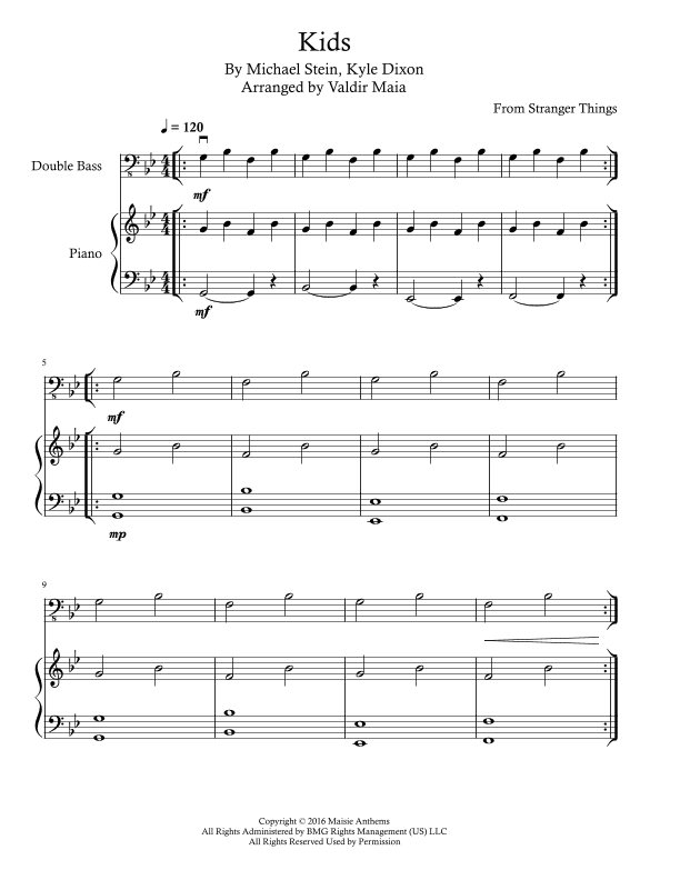 Kids (arr. Valdir Maia)