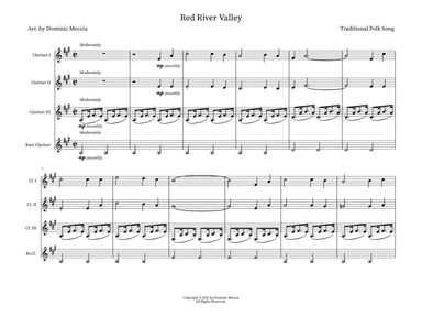 Red River Valley (arr. Dominic Meccia)