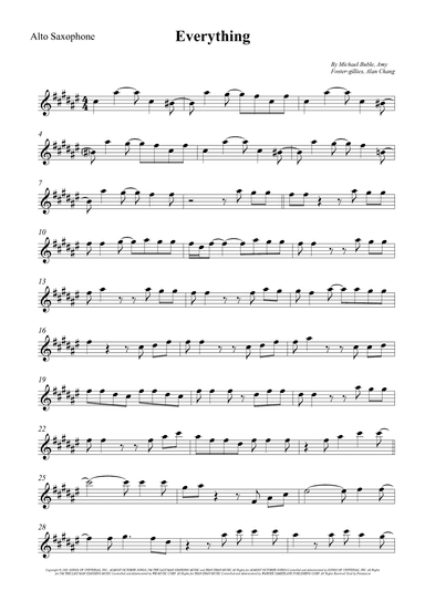 Everything (arr. Wesley S. SIlva)