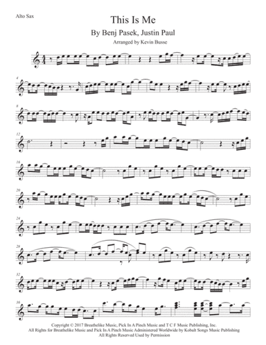 This Is Me (arr. Kevin Busse)