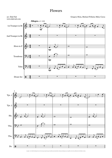 Flowers (arr. Dale Vail)