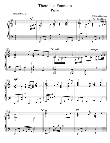 There Is a Fountain (arr. Rick Boen)