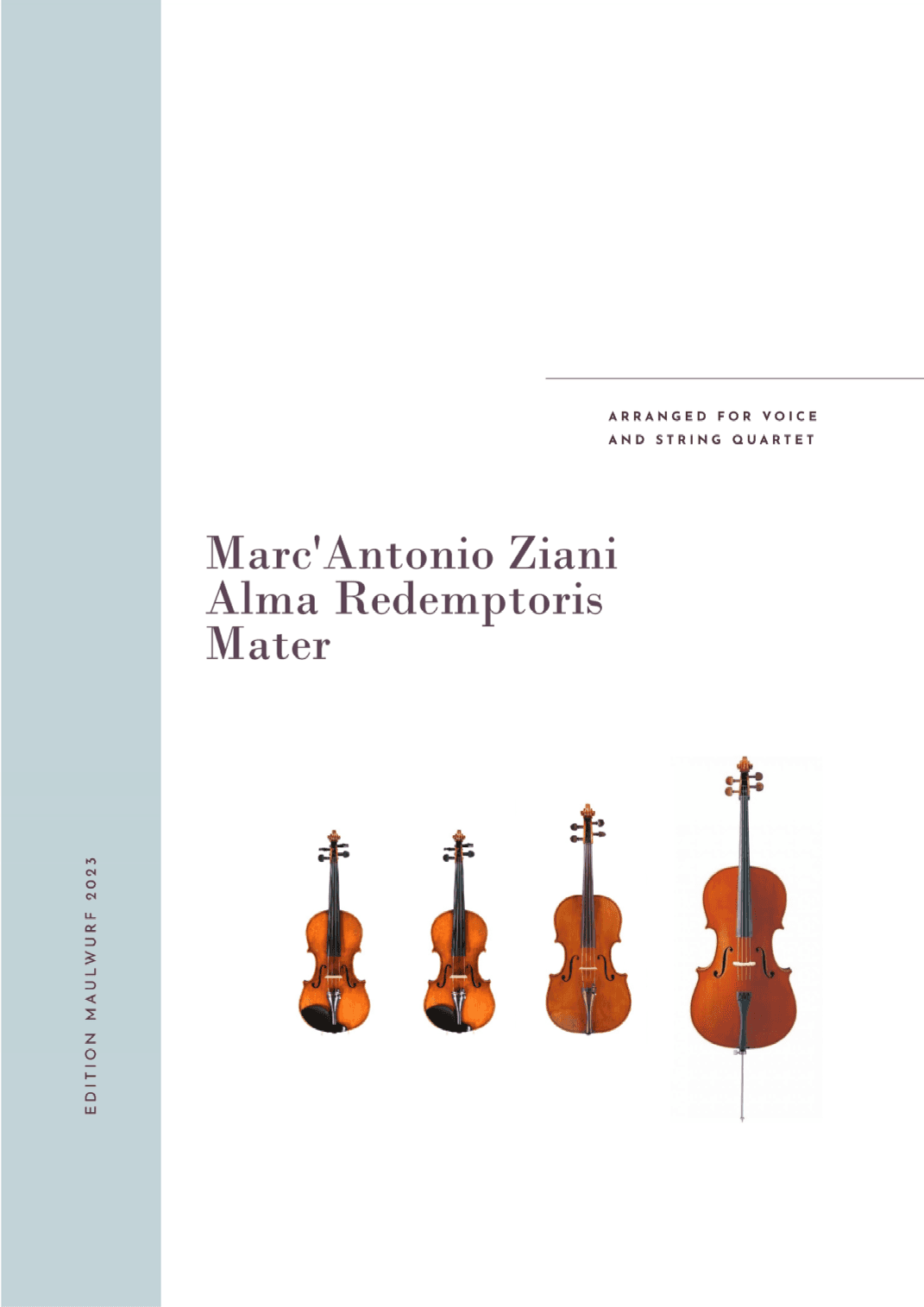 Alma Redemptoris Mater (arr. Edition Maulwurf)