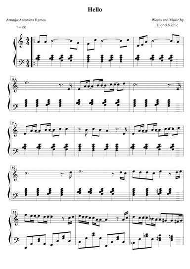 Hello (arr. Antonieta Ramos Valverde)