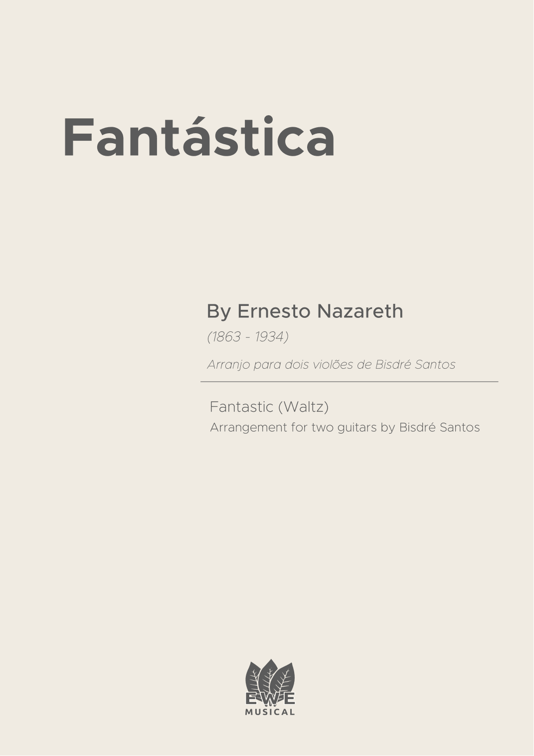 Phantastica - Guitar Duo (arr. Bisdre Santos)