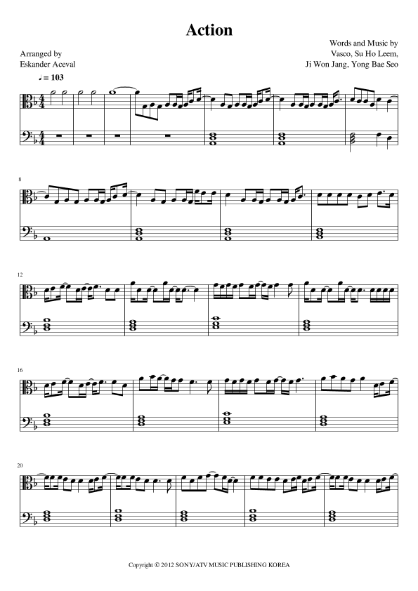 Action (arr. Eskander Aceval)