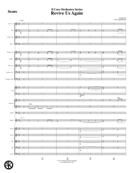 Revive Us Again - 8 Core Orchestra (arr. Jeff D. Anderson)