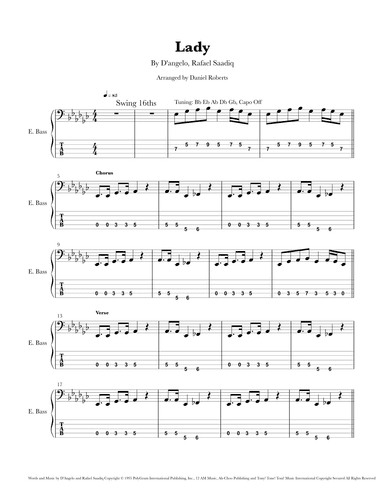 Lady (arr. Daniel Roberts)
