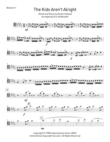 The Kids Aren't Alright (arr. Eric Heidbreder)
