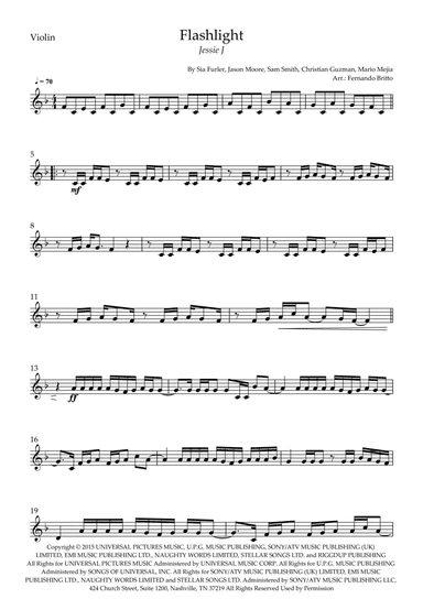 Flashlight (arr. Fernando Britto)