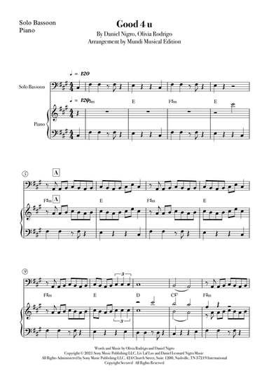 Good 4 U (arr. Mundi Musical Edition)