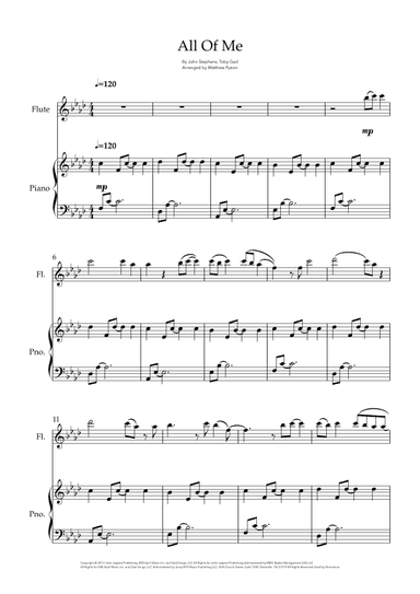All Of Me (arr. Matthew pyeon)