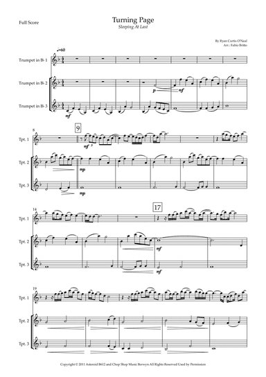 Turning Page (arr. Fabio Britto)