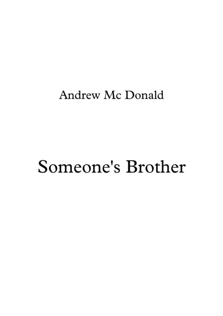 Someone's Brother
