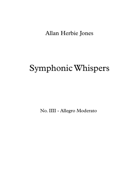 Symphonic Whispers - Movement 4