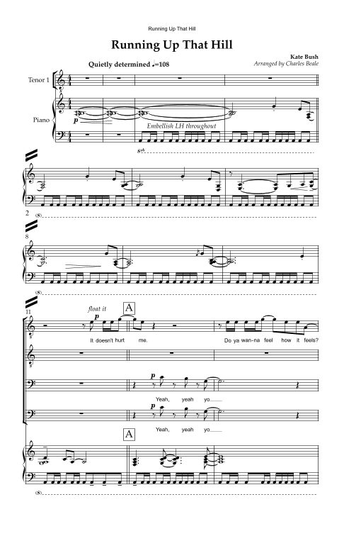 Running Up That Hill (arr. Charles Beale)