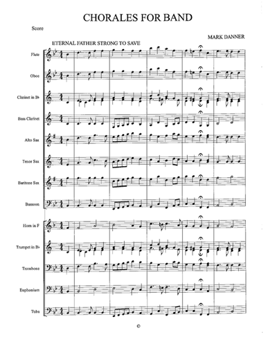 CHORALES FOR BAND (arr. Mark Danner)