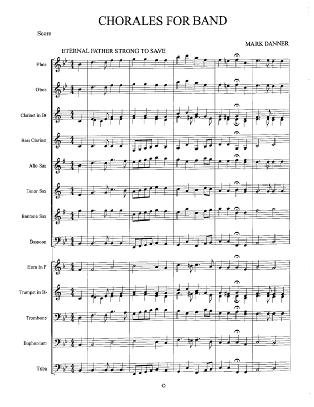 CHORALES FOR BAND (arr. Mark Danner)
