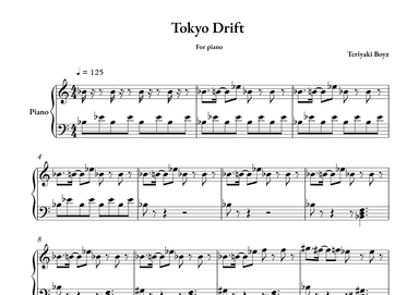 Tokyo Drift (fast And Furious) (arr. Arthur Ribeiro da Silva)