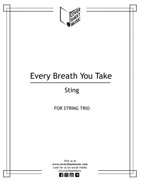 Every Breath You Take (arr. Jose Quintana)