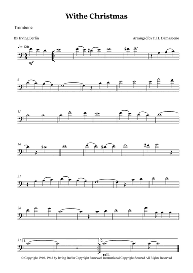 White Christmas (arr. P.H. Damasceno)
