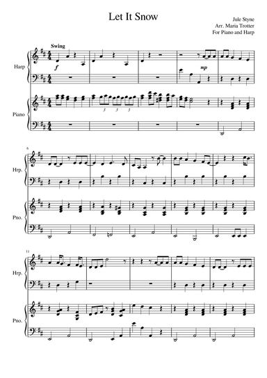 Let It Snow! Let It Snow! Let It Snow! (arr. Maria Trotter)