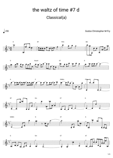 The waltz of time#7 d